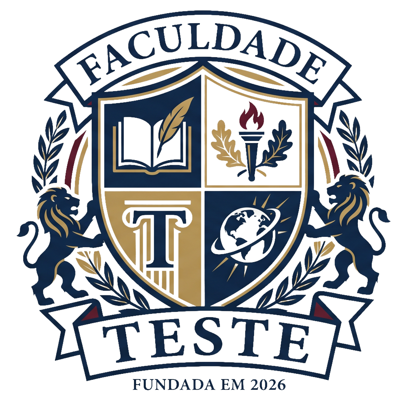 Logo da instituição Faculdade Teste